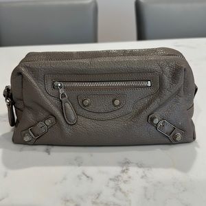 Balenciaga cosmetics bag
